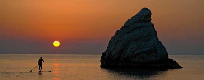 Portonovo, Scoglio della Vela